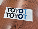 TOYOTA Rear Hatch Liftgate Emblem Inlays - 2025+ 4Runner