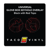 Glove Box Key Blackout