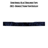 Topo Trunk Trim Overlay / Protector - 2021+ Bronco