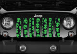 Green Aliens Grille Insert
