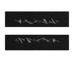 Textured  Door Sill Overlays Fits 2020-2026 Toyota Highlander