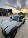 Stealth Clear American Flag Hood Overlay - 2021+ Bronco