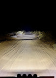 7 Light U-Con Interlocking Off Road LED Pod With Amber or White DRL Running Light