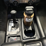 V2 Oversize Cup Holder + Shifter/Shift Gate Trim Rings (2014-2021 Tundra) - LUNAR ROCK