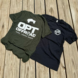 New Logo T-Shirt (Black or Dark Olive)