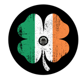 Irish Flag Shamrock Spare Tire Cover