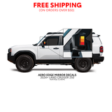 2024+ Land Cruiser 250 Aero Edge Mirror Decals
