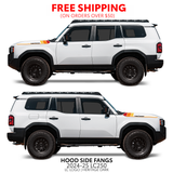 2024+ Land Cruiser 250 Hood Side Fangs