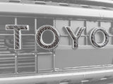 Front Grille Letter Overlays Fits 2024-2026 Toyota Land Cruiser