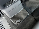 Rear Center Console Kick Plate Overlays Fits 2024-2026 Toyota Land Cruiser