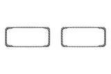 Fog Light Accent Trim Fits 2024-2026 Toyota Land Cruiser