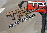 Premium Cast Vinyl Decal Letter Inserts for 2024-2026 Tacoma TRD Bedside Stickers x2