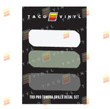2014-2021 Tundra Grille Decals