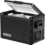 ICECO VL45ProD Dual Zone 12V Portable Fridge Freezer - Black
