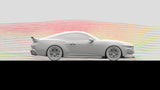 2024-Current Ford Mustang GT Dry Carbon Hood Vent