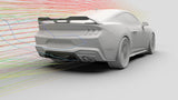 2024-Current Ford Mustang Rear Diffuser