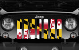 Maryland Flag Grille Insert