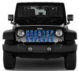 Mermaid Scales  Blue Grille Insert
