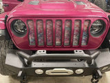 Mermaid Scales Peach Grille Insert
