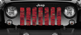 Mermaid Scales Red Grille Insert