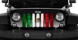 Rustic Mexico Flag Grille Insert