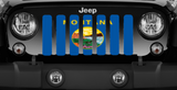 Montana State Flag Grille Insert