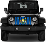 Montana State Flag Grille Insert