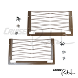 Cruiser Patch 80 Series Toyota Land Cruiser Lexus LX450 Leather Seat Back Frame Set (Large)