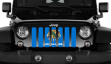 Oklahoma State Flag Grille Insert