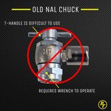 Shock Inflator with Gauge Tool