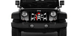 One Eye Jack Pirate Flag Grille Insert