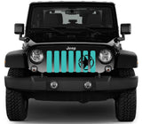Oscar Mike Teal Grille Insert