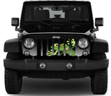 Peeking Frog Jeep Grille Insert