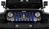Pennsylvania State Flag Grille Insert