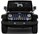 Pennsylvania State Flag Grille Insert