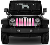 Pink Ombre Grille Insert