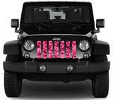 Pink Out Camo Grille Insert