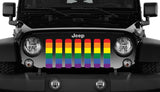 Pride Flag Grille Insert