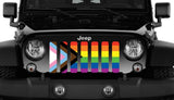 Progress Gay Pride Flag Grille Insert