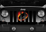 Puck On Fire Print Grille Insert