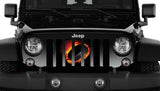 Puck On Fire Print Grille Insert