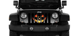 Pumpkin Face Grille Insert