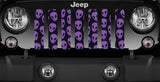 Purple Aliens Grille Insert
