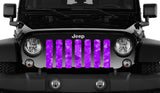 Purple Hearts Grille Insert