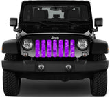 Purple Hearts Grille Insert