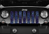 Purple Leopard Print Grille Insert