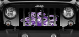 Purple Octopus Grille Insert
