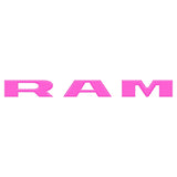Grille Letter Overlays Fits 2025-2026 Ram 1500/2500/3500