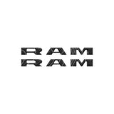 Doorsill Plate Letter Overlays Fits 2025-2026 Ram 1500/2500/3500
