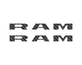 Front Door Emblem Overlays Fits 2025-2026 Ram 1500/2500/3500